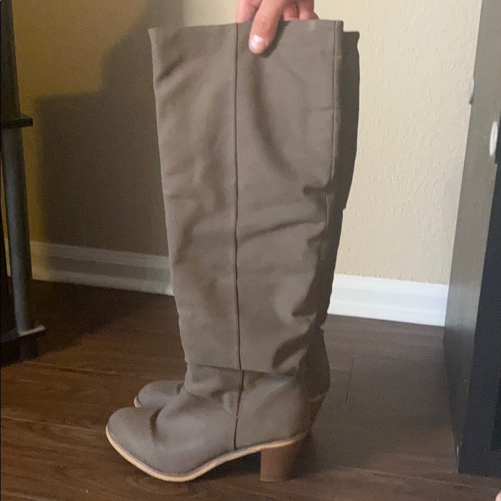 Knee high boots